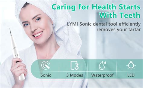 Ultrasonic Tooth Cleaner Plaque Remover For Teeth Remove Teeth Stain