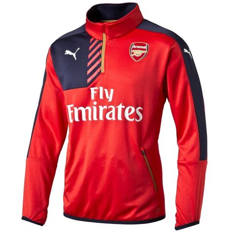 The official account of arsenal football club. Arsenal FC training tracksuit 2015/16 - Puma ...