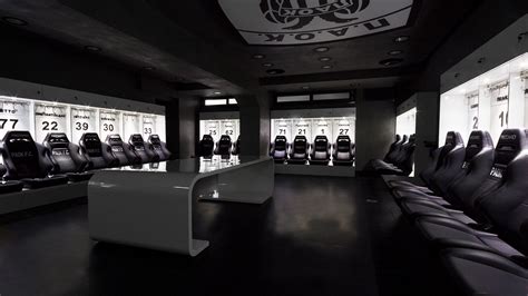Maybe you would like to learn more about one of these? PAOK Stadium Locker Room | Masterwood.gr