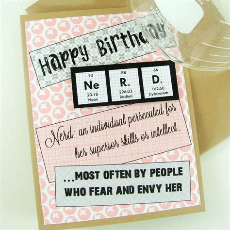 Check spelling or type a new query. Nerd Birthday Cards Items Similar to Nerd Birthday Card Pink On Etsy | BirthdayBuzz