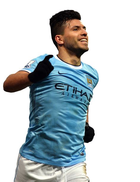 After 10 years, 258 goals and five premier league titles, manchester city legend sergio aguero will play his last ever game for the club on sunday, when pep guardiola's side meet everton at the. Aguero 2016 Png Render | PngDB