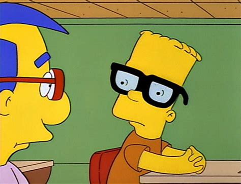 Barts Hipster Glasses The 40 Most Stylish Moments In The Simpsons