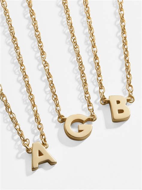 Baublebar 14k Solid Gold Initial Necklace Shopstyle