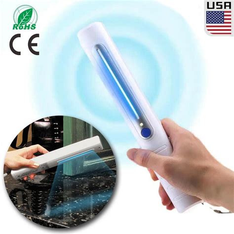 iclover portable uv ultraviolet light sanitizer ultraviolet disinfection and germicidal lamp