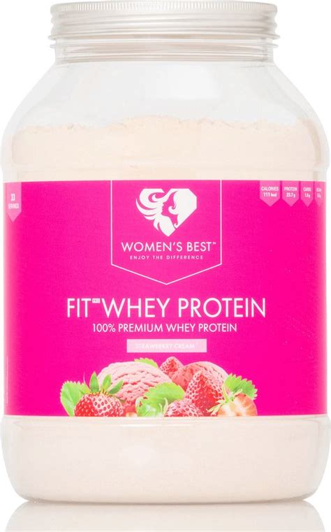 women s best fit whey protein 1000g bol