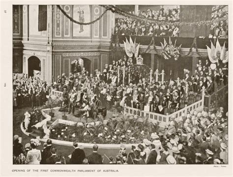 Reb Opening Of The First Commonwealth Parliament Of Australia 1901