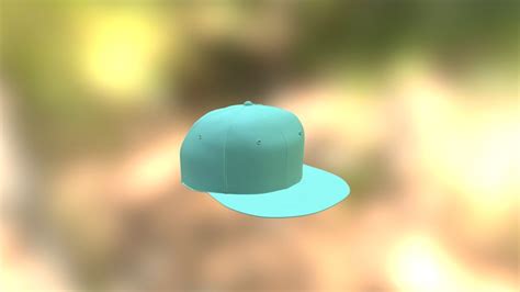 Flat Brim Hat 3d Model By Polyesta D036411 Sketchfab