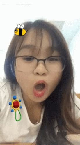 Open Mouth Selfie Gif Open Mouth Selfie Cute Discover Share Gifs