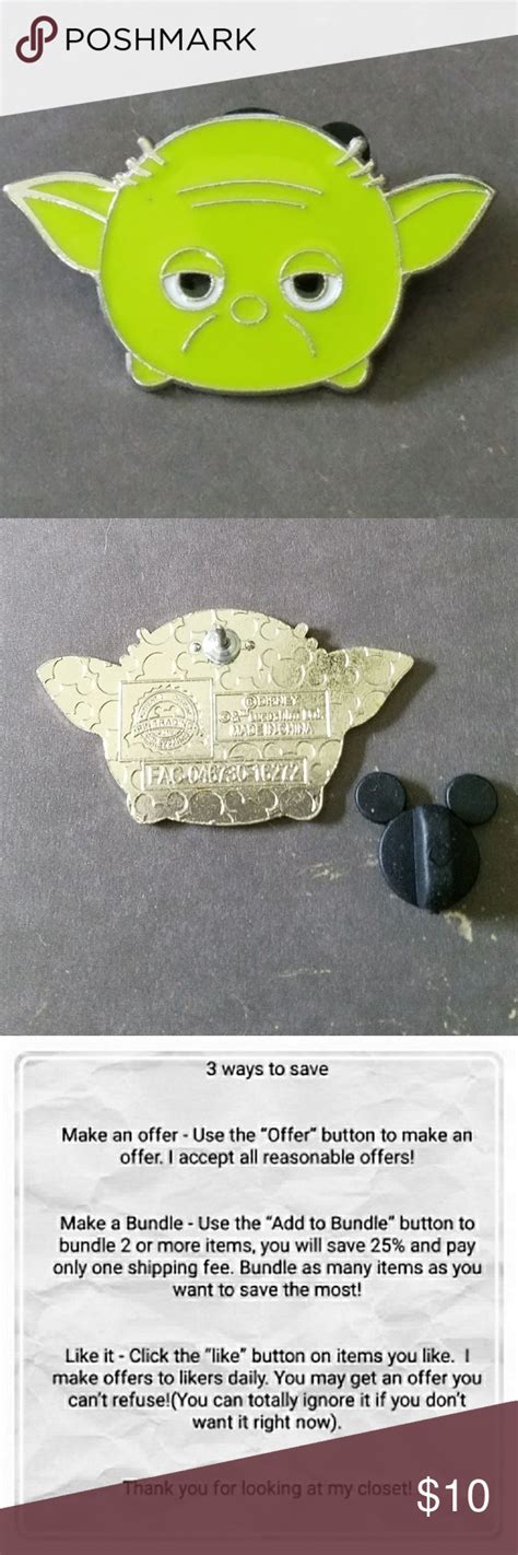 Yoda Disney Pin Disney Pins Clothes Design Things To Sell
