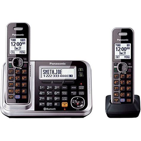 Panasonic Kx Tg7872s Link2cell Bluetooth Enabled Phone With Answering