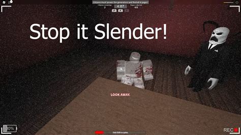 Roblox Stop It Slender Youtube