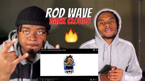 Rod Wave Dark Clouds Official Music Video Reaction Youtube