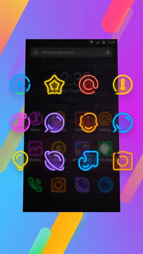 Android Için Shine Neon Lights Theme And Hd Wallpapers Apk İndir