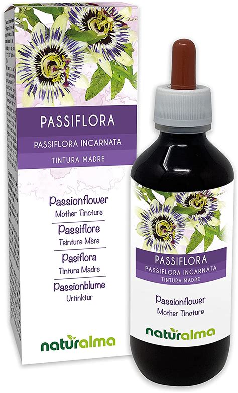 Passionflower Passiflora Incarnata Flowering Herb Alcohol Free Mother