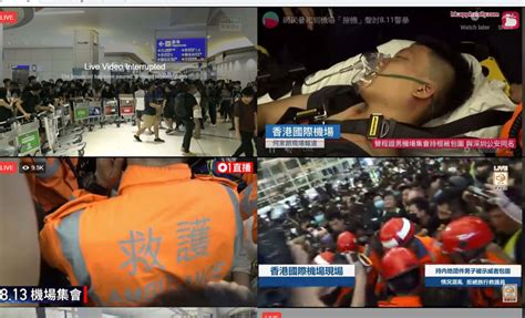 Hong Kong Protesters Capture Alleged Infiltrators In Airport Chaos