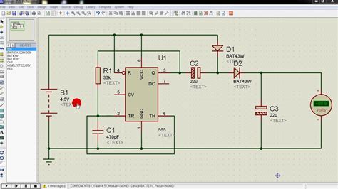 Cara Membuat Rangkaian Step Updoubler Menggunakan Ic Ne555 Di Proteus