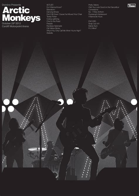 Arctic Monkeys Illustration And Poster On Behance