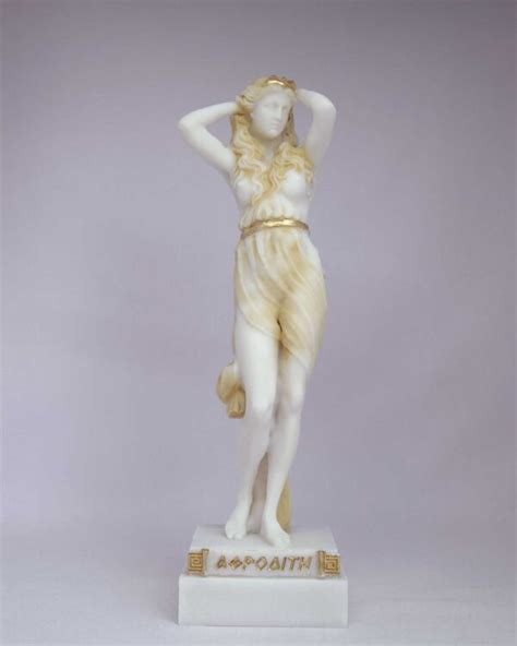 Aphrodite Statue Greek Goddess Made Of Alabaster Estatueshop