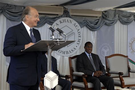 His Highness The Aga Khan Speaking At The Foundation Stone Laying