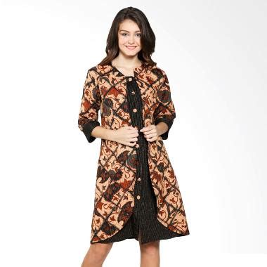Panjang 110 cm, lebar 110 cm. 35 Model Dress Batik Modern Masa Kini 2019, Terbaru! | Model Baju Batik Kantor