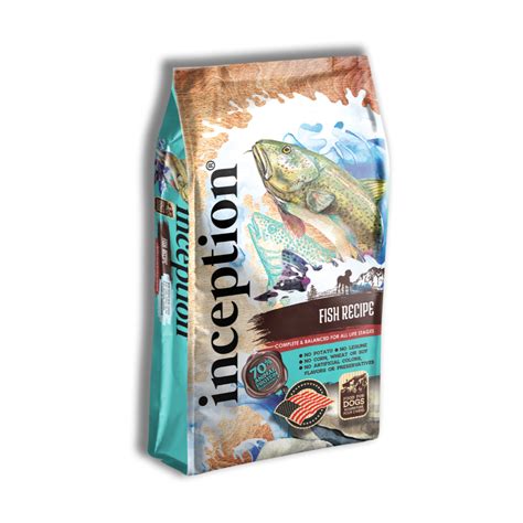 The inception fish recipe also comes complete with vitamins and supplements to contribute to your dog's overall health. Inception Fish Recipe Dog Food - Bend Pet Express