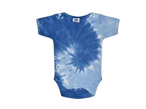 Blue Tie Dye Infant Onesie Tie Dye Space