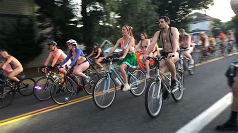 Photos Video 2018 Portland Naked Bike Ride