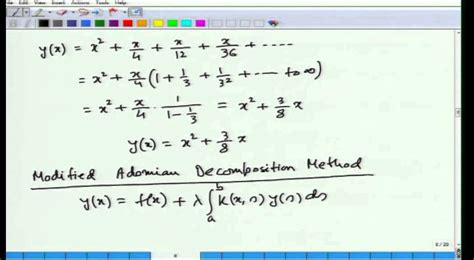 Mod 01 Lec 33 Calculus Of Variations And Integral Equations Youtube
