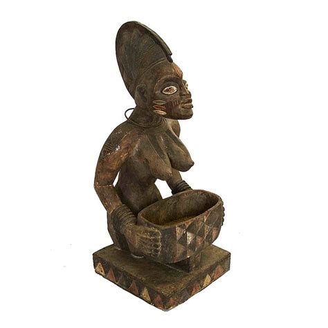 Antique African Fertility Statue Chairish