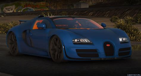 Скачать Bugatti Veyron Grand Sport V10 для Gta 5