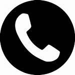Phone Telephone Symbol Clipart Icon Number Transparent