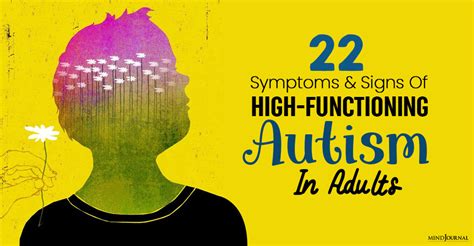 22 Symptoms And Signs Of High Functioning Autism In Adults