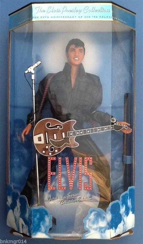 Mattel Elvis Barbie Doll First In Elvis Collection Series Iob