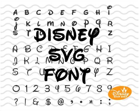 Dxf Disneyland Letters Svg Disneyland Alphabet Svg Disneyland Font Ttf
