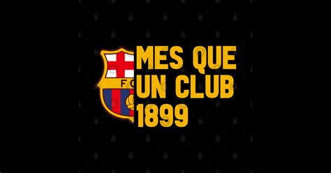 Mes Que Un Club Barcelona Sticker Teepublic