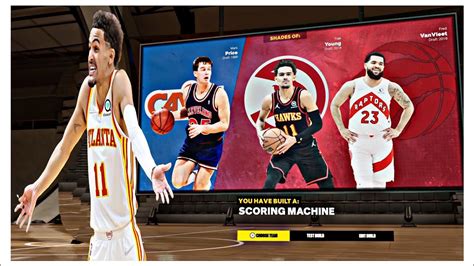 Scoring Machine Trae Young Build Nba 2k23 Next Gen This Build Can Play