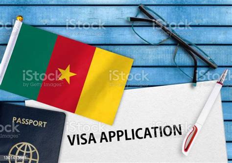 Cameroon Visa Application Form Stock Photo Download Image Now