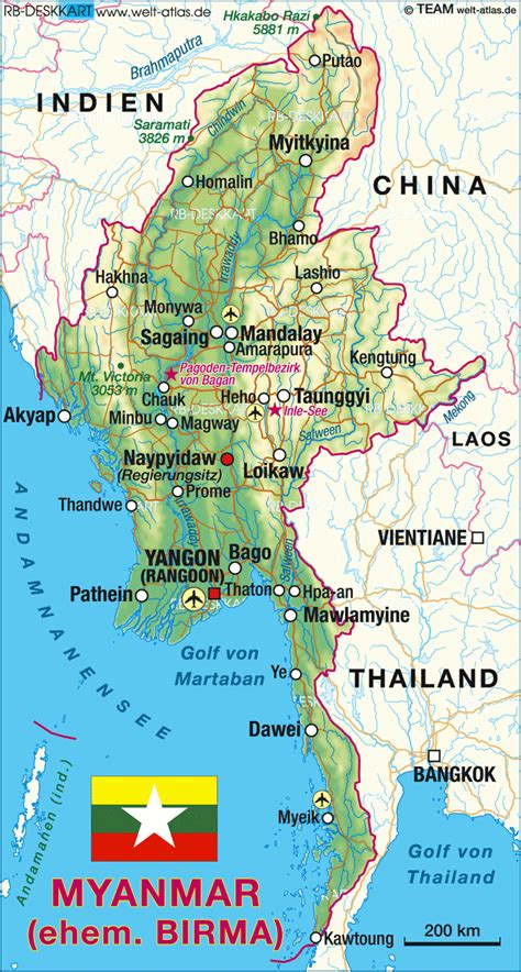 We did not find results for: Karte von Myanmar (Birma) (Land / Staat) | Welt-Atlas.de
