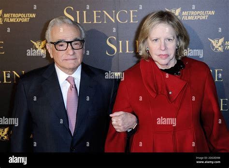 Martin Scorsese And His Wife Helen Schermerhorn Morris Attending The