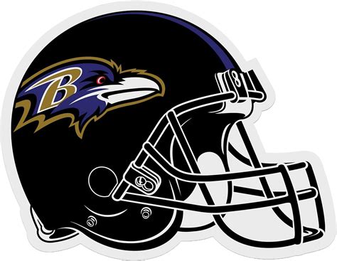 Baltimore Ravens Helmet Decal Approx 45 X 35 Inches
