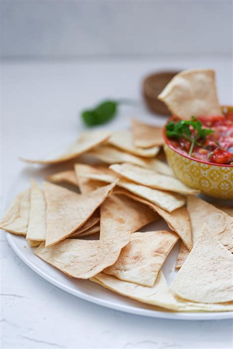 Homemade Oven Baked Tortilla Chips Recipe From Scratch