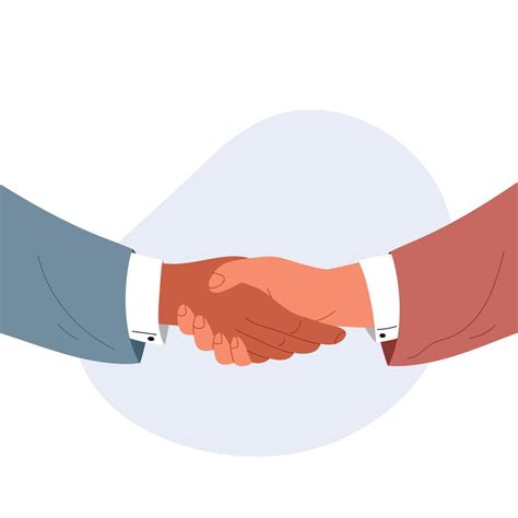 Handshake Business Partners Men Handshake Of Man Making Deal Coming