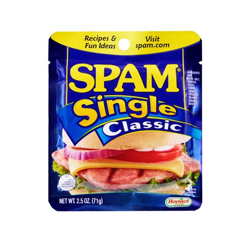 Spam Single Classic 25 Ounce Pouch Pack Of 24 Buy Online In United