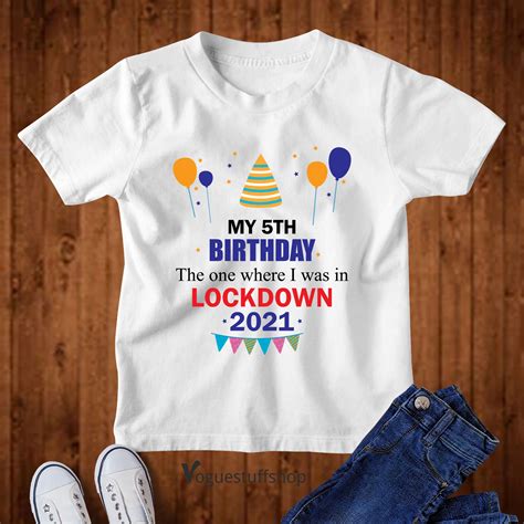 Personalised Birthday Kids T Shirt Custom Birthday The One Etsy
