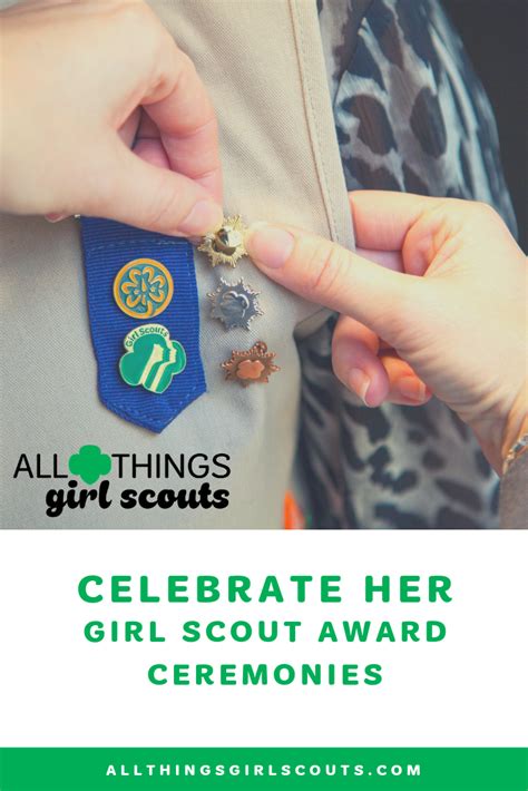 Girl Scout Award Ceremonies Girl Scout Gold Award Girl Scout Silver