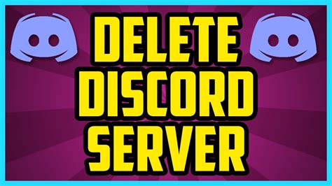 How do i join discord? How To Delete A Server On Discord 2017 (QUICK & EASY ...