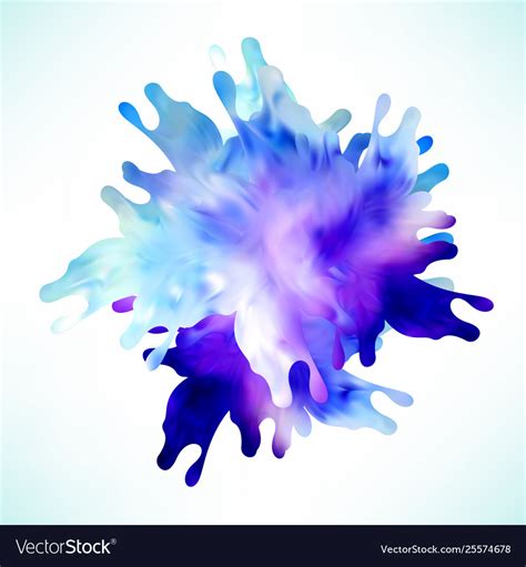 Abstract Splash Background Design Royalty Free Vector Image