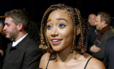 The Hate U Give Premiere On The Red Carpet With Amandla Stenberg