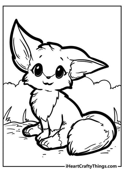 Fox Helmet Coloring Page Coloring Pages