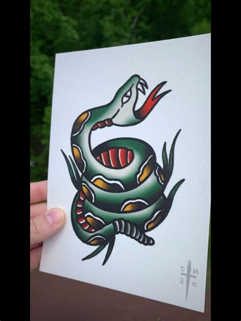 Traditional Cobra Tattoo